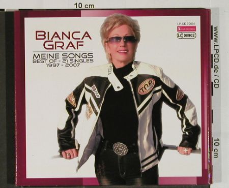 Graf,Bianca: Meine Songs,Best of 21Singles,97-07, Xenia Records (LP-CD 70001), D, Digi, 2007 Typ: CD Best.-Nr.: 84494 Preis: 7,50 Euro.