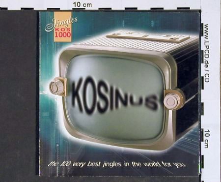 V.A.Library Kosinus: The 100 very best Jingles i.t.World, Kosinus (KOS 1000), F, Digi, 2002 Typ: CD Best.-Nr.: 84487 Preis: 5,00 Euro.