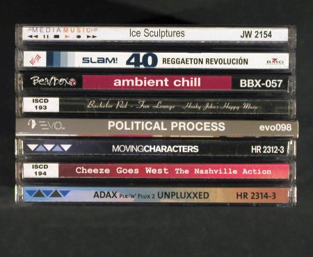 V.A.Library Mix: 8CD's aus divLibrary's,1*Digi,2*2CD, Diverse, EU Typ: CD*8 Best.-Nr.: Z215 Preis: 10,00 Euro.
