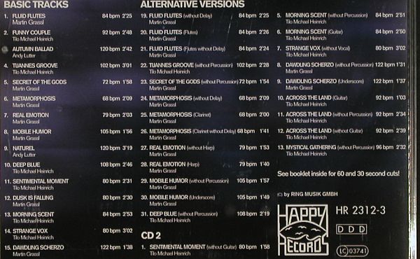 V.A.Library Mix: 8CD's aus divLibrary's,1*Digi,2*2CD, Diverse, EU Typ: CD*8 Best.-Nr.: Z215 Preis: 10,00 Euro.