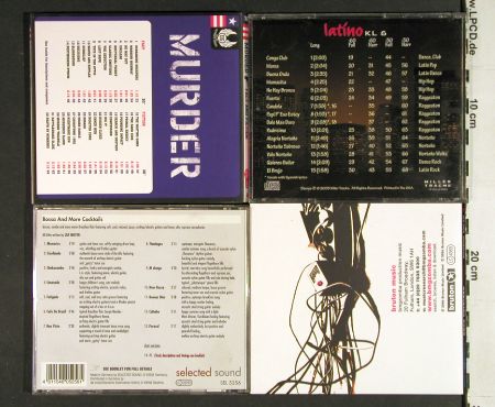 V.A.Library Mix: 8CD's aus divLibrary's,4*Digi,2*2CD, Diverse Label, EU Typ: CD*8 Best.-Nr.: Z216 Preis: 10,00 Euro.