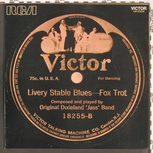 Original Dixieland Jazz Band: Livery Stable Blues, Foc(1917-1936), RCA (730 703/704), F, 1970 Typ: 2LP Best.-Nr.: V2715 Preis: 14,00 Euro
