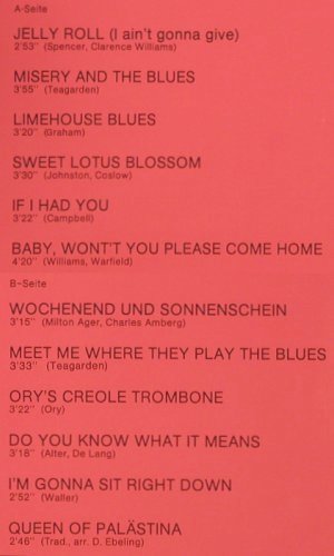 Old Merry Tale Jazzband: meets Knut Kiesewetter, Foc, Intercord/aamok (28 500-7 U), D, 1972 Typ: LP Best.-Nr.: V2717 Preis: 9,00 Euro
