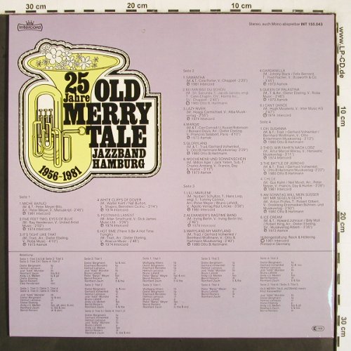 Old Merry Tale Jazzband: 25 Jahre , Foc, Intercord (INT 155.043), D, 1981 Typ: 2LP Best.-Nr.: V2719 Preis: 9,00 Euro