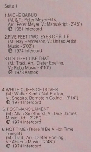 Old Merry Tale Jazzband: 25 Jahre , Foc, Intercord (INT 155.043), D, 1981 Typ: 2LP Best.-Nr.: V2719 Preis: 9,00 Euro