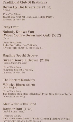 V.A.Dixieland Jubilee: Old Merry Tale... Harlem Ramblers, Intercord (26 450-7 Z /1-2), D, 1974 Typ: 2LP Best.-Nr.: V2720 Preis: 7,50 Euro