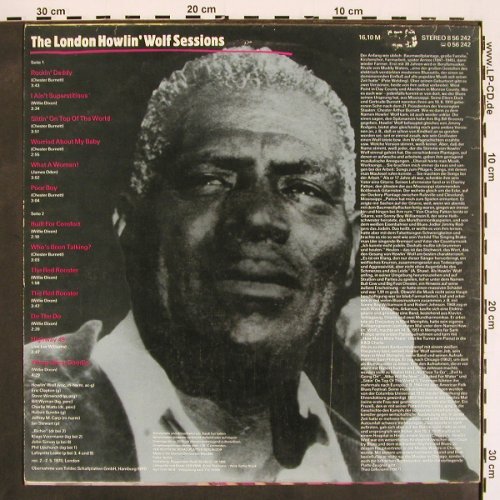 Howlin'Wolf: The London H.W.Sessions (1970), Amiga (8 56 242), DDR, 1986 Typ: LP Best.-Nr.: V4509 Preis: 9,00 Euro