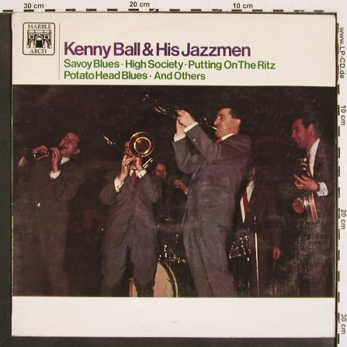 Ball,Kenny and his Jazzmen: Same (1961), MarbleArch (MALS 652), UK Typ: LP Best.-Nr.: V4771 Preis: 7,50 Euro