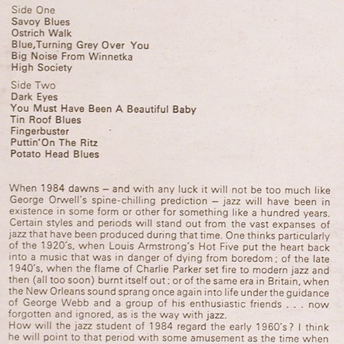 Ball,Kenny and his Jazzmen: Same (1961), MarbleArch (MALS 652), UK Typ: LP Best.-Nr.: V4771 Preis: 7,50 Euro