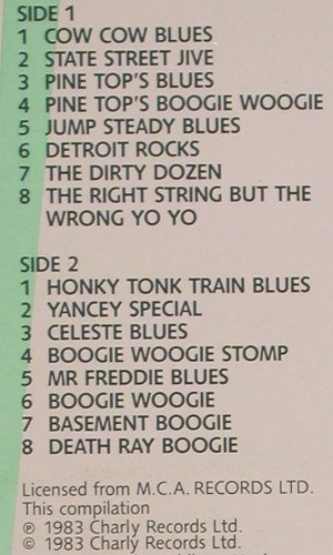 V.A.The Boogie Woogie Masters: Cow Cow Davenport.. Pete Johnson, Affinity(AFS 1005), UK, 1983 - LP - V4806 - 7,50 Euro