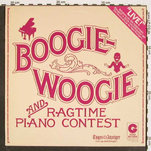 V.A.Boogie Woogie & Ragtime Contest: Joachim Palden.. Jan Zeman, Live, Gold Rec. Tages Anzeiger (GOLD LP 11 034), CH, 1977 Typ: LP Best.-Nr.: V4828 Preis: 6,00 Euro