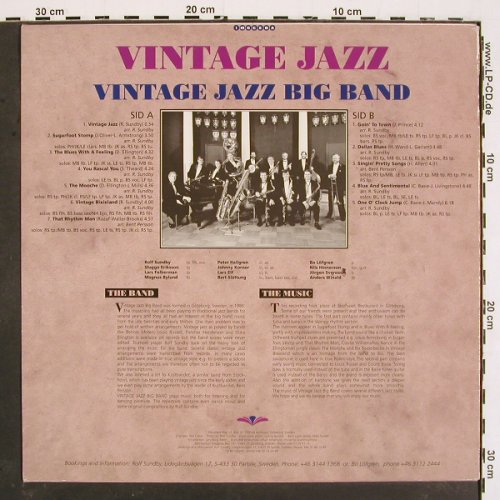 Vintage Jazz Big Band: Vintage Jazz, Imogena (IGLP 011), S, m /vg+, 1990 Typ: LP Best.-Nr.: V4881 Preis: 7,50 Euro