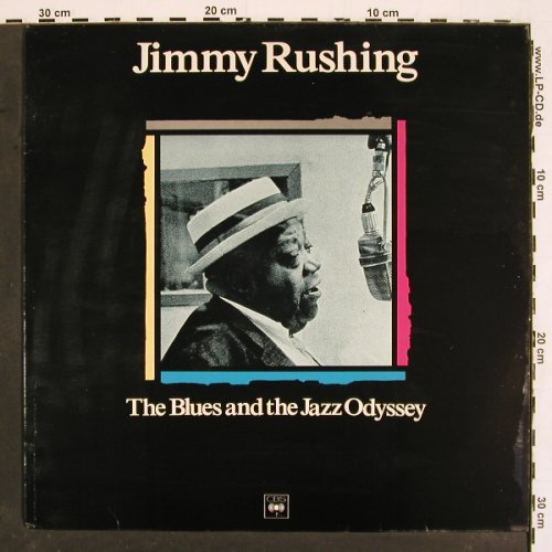 Rushing,Jimmy: The Blues & Jazz Odyssey,Bookl.42S, CBS (LSP 980686-1), E, m /vg+, 1988 Typ: LP Best.-Nr.: V5021 Preis: 6,00 Euro