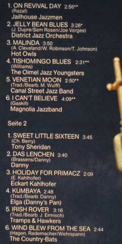 V.A.20 Jahre Hamburg Szene: Jailhouse Jazzmen.. Old Merry Tale, Metronome (DALP 2/1970), D, Foc, 1975 Typ: 2LP Best.-Nr.: V5300 Preis: 9,00 Euro