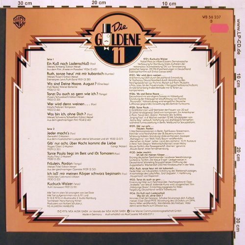 Die Goldene 11: Same, WB (WB 56 237), D, 1976 Typ: LP Best.-Nr.: V5707 Preis: 6,00 Euro