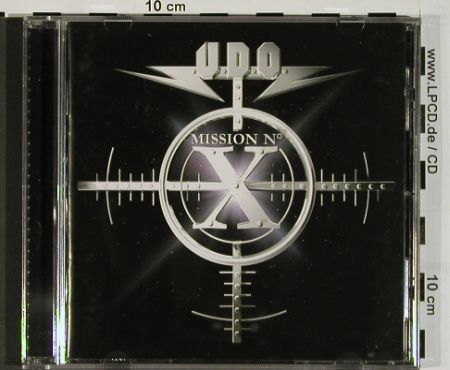 U.D.O.: Mission No.X, AFM(095-2), D, 2005 - CD - 84482 - 12,50 Euro