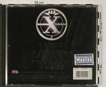 U.D.O.: Mission No.X, AFM(095-2), D, 2005 - CD - 84482 - 12,50 Euro