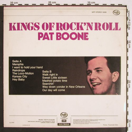 Boone,Pat: Kings Of Rock'n'Roll, MFP(5688), D,  - LP - V1840 - 6,00 Euro