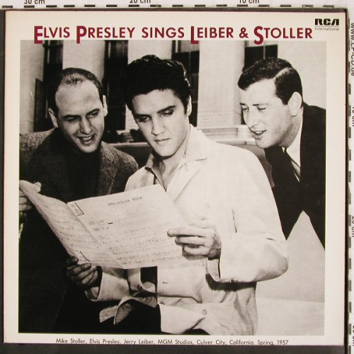 Presley,Elvis: Sings Leiber & Stoller, Mono, RCA (NL89099), D,Ri, 1980 Typ: LP Best.-Nr.: V3491 Preis: 14,00 Euro