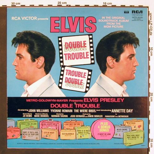Presley,Elvis: Double Trouble (1966), RCA International (INTS 5039), UK, Ri, 1980 Typ: LP Best.-Nr.: V4506 Preis: 7,50 Euro