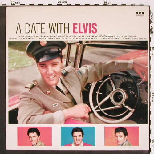 Presley,Elvis: A Date with (1959), RCA International (INTS 5032), UK, Ri, 1980 Typ: LP Best.-Nr.: V4507 Preis: 9,00 Euro