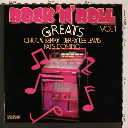 V.A.Rock'n'Roll Greats Vol.1: Jerry Lee Lewis,ChuckBerry,F.Domino, Contour, live rec.(CN 2014), UK, m-/vg+,  - LP - V5482 - 4,00 Euro