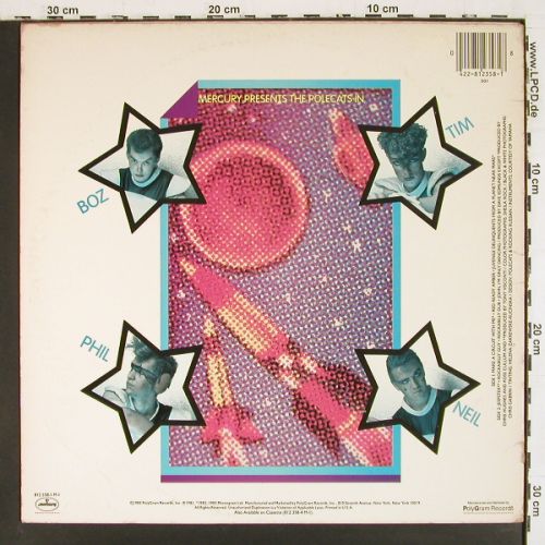 Polecats: Make a Circuit with me,7Tr, vg+/vg+, Mercury(422-812 358-1), US, 1983 - LP - V7788 - 6,00 Euro