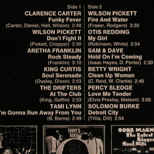 V.A.That's Soul 4: Clarence Parker... Solomon Burke, Midi(MID 20 044), D,12Tr., 1972 - LP - V1878 - 7,50 Euro