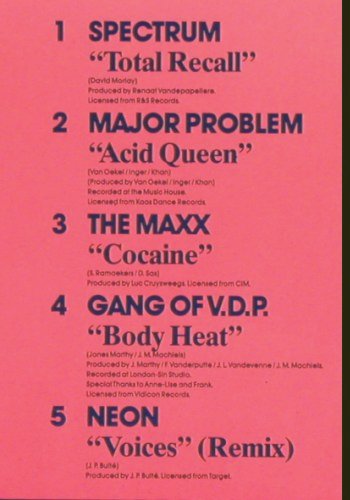 V.A.New Beat-A New Style of Music: Spectrum... Boytronic, BCM (33015), D, 1988 Typ: LP Best.-Nr.: V2539 Preis: 6,00 Euro