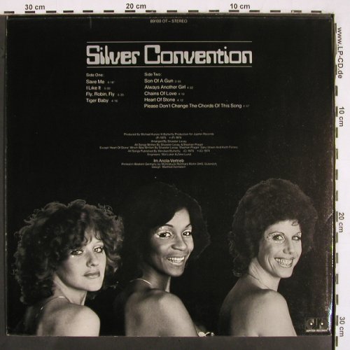 Silver Convention: Same, Jupiter (89 100 OT), D, 1975 Typ: LP Best.-Nr.: V2621 Preis: 7,50 Euro