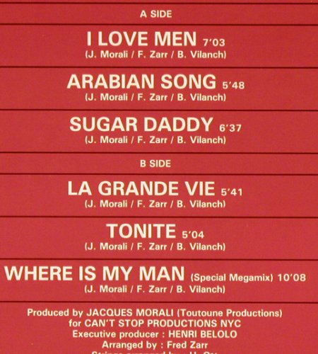 Kitt,Eartha: I Love Men, 6 Tr., Metronome (821 358-1ME), D, 1984 Typ: LP Best.-Nr.: V2791 Preis: 6,00 Euro