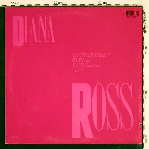 Ross,Diana: "Ross", m-/vg+, RCA (AFL1-4677), US, Co, 1983 Typ: LP Best.-Nr.: V3900 Preis: 6,00 Euro