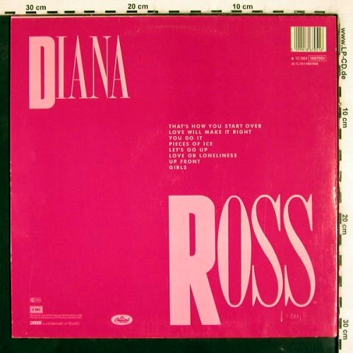 Ross,Diana: Ross, Capitol (1867051), D, 1983 Typ: LP Best.-Nr.: V3939 Preis: 9,00 Euro