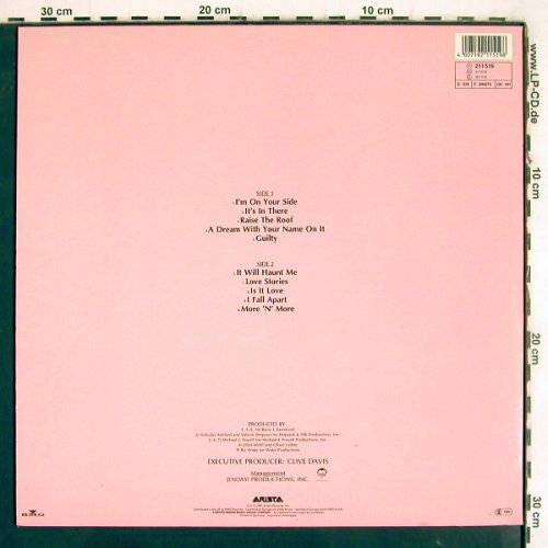 Holliday,Jennifer: I'm on your side, Arista (211 519), D, 1991 Typ: LP Best.-Nr.: V4105 Preis: 9,00 Euro