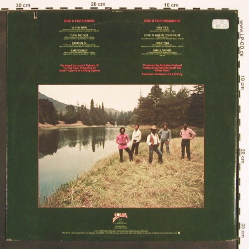 Whispers: Love Is Where You Find, Foc, Solar (S-27), US, co, 1981 Typ: LP Best.-Nr.: V4284 Preis: 9,00 Euro