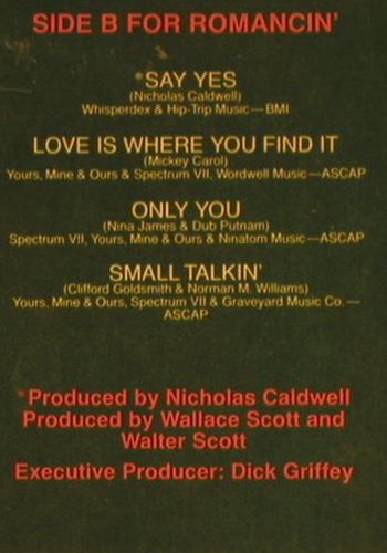 Whispers: Love Is Where You Find, Foc, Solar (S-27), US, co, 1981 Typ: LP Best.-Nr.: V4284 Preis: 9,00 Euro