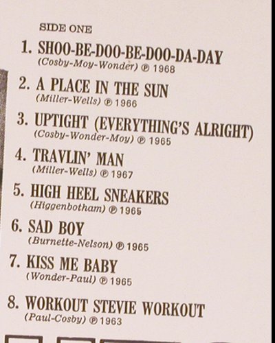 Wonder,Stevie: Greatest Hits (1968), Tamla Motown(ZL 72023), D, 1984 - LP - V4311 - 9,00 Euro