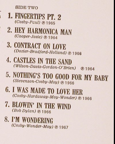 Wonder,Stevie: Greatest Hits (1968), Tamla Motown(ZL 72023), D, 1984 - LP - V4311 - 9,00 Euro