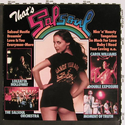 V.A.That's Salsoul: Salsoul Orch., Carol Williams..., Salsoul (6.22961), D, 14Tr., 1977 Typ: LP Best.-Nr.: V4353 Preis: 9,00 Euro