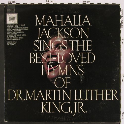 Jackson,Mahalia: Sings the Best-Loved.Dr.M Luth.King, CBS (CS 9686), US Typ: LP Best.-Nr.: V4408 Preis: 7,50 Euro