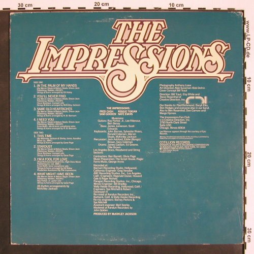 Impressions: It's About Time, Cotillion(SD 9912), US, co, 1976 - LP - V4456 - 9,00 Euro
