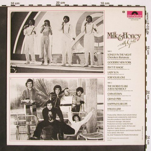 Milk & Honey  with Gali: Same, Polydor(2310 690), S, 1979 - LP - V4472 - 7,50 Euro