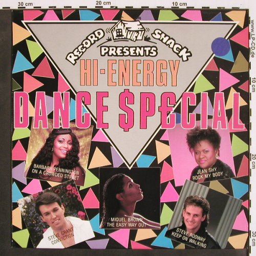 V.A.Hi-Energy Dance Special: Steve Grant... Seventh Avenue, Record Shack Records (SHACK LP1), SF, 1985 Typ: LP Best.-Nr.: V4484 Preis: 7,50 Euro