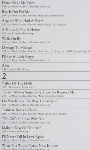 Warwick,Dionne: Don't make me over, Gr.Hits 60's, Ariola (205 472-270), D, 1983 Typ: LP Best.-Nr.: V4533 Preis: 7,50 Euro