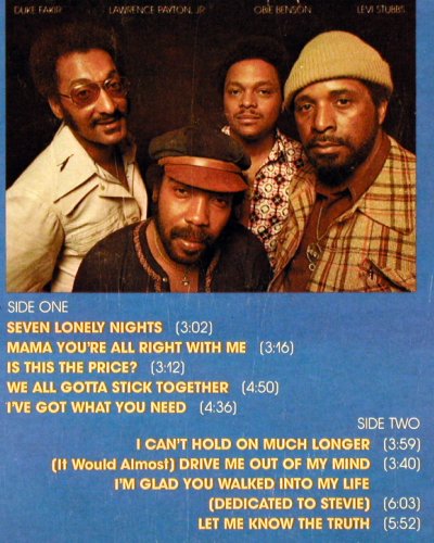 Four Tops: Night Lights Harmony, ABC(ABCD-862), US, CO, 1975 - LP - V4545 - 9,00 Euro
