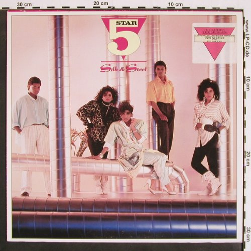 Five Stars: Silk & Steel, Tent(PL 71100), D, 1986 - LP - V4549 - 6,00 Euro