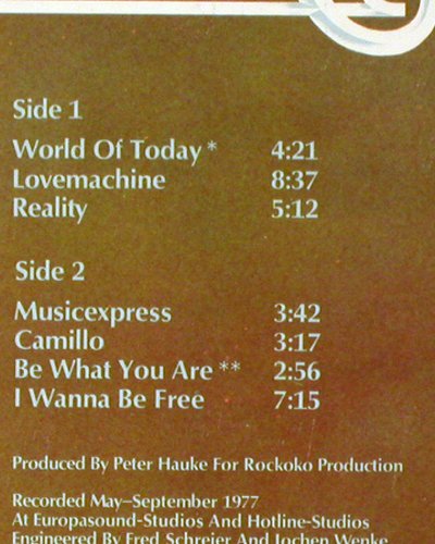 Supermax: World Of Today, m-/vg+, Atlantic (S 90.020), E, 1977 Typ: LP Best.-Nr.: V4627 Preis: 7,50 Euro