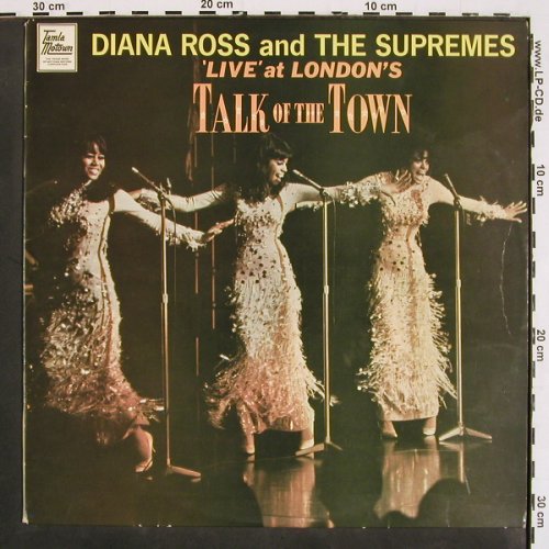 Ross,Diana & Supremes: Live At London's Talk Of The Town, Motown(STML 11070), US, 1968 - LP - V4748 - 9,00 Euro