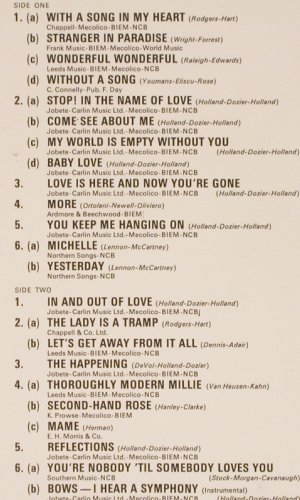 Ross,Diana & Supremes: Live At London's Talk Of The Town, Motown(STML 11070), US, 1968 - LP - V4748 - 9,00 Euro