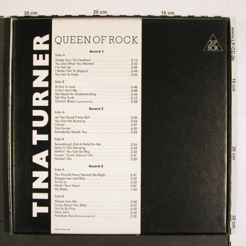 Turner,Tina: Queen of Rock, Box, Vintage Gold Rec. (VG 811-13), NL Typ: 3LP Best.-Nr.: V4979 Preis: 15,00 Euro